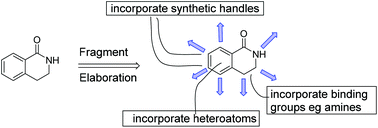 Graphical abstract: Design and synthesis of dihydroisoquinolones for fragment-based drug discovery (FBDD)