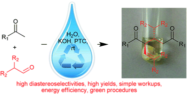 Graphical abstract: A green synthesis of highly substituted 1,5-diketones