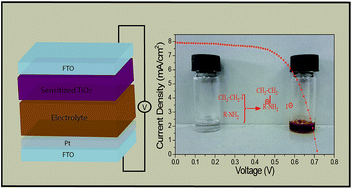 Graphical abstract: Functional quasi-solid-state electrolytes for dye sensitized solar cells prepared by amine alkylation reactions