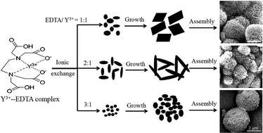 Graphical abstract: Controlled synthesis and luminescent properties of assembled spherical YPxV1−xO4:Ln3+ (Ln = Eu, Sm, Dy or Tm) phosphors with high quantum efficiency