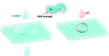 Graphical abstract: Underwater low adhesive hydrogel-coated functionally integrated device by a one-step solution-immersion method for oil–water separation