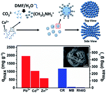 Graphical abstract: Template-free synthesis of hierarchical porous calcium carbonate microspheres for efficient water treatment