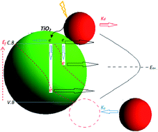 Graphical abstract: A semi-empirical analysis of dye adsorption and electron transport in dye sensitized solar cells (DSSCs)