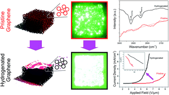 Graphical abstract: Towards graphane field emitters