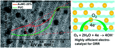 Graphical abstract: Ordered mesoporous carbons-supported gold nanoparticles as highly efficient electrocatalysts for oxygen reduction reaction