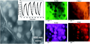 Graphical abstract: Hydrothermally synthesized graphene and Fe3O4 nanocomposites for high performance capacitive deionization