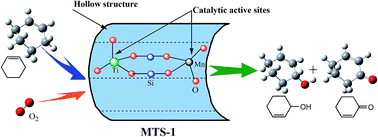 Graphical abstract: A novel route for preparation of Mn-containing hollow framework TS-1, and its selective allylic oxidation of cyclohexene
