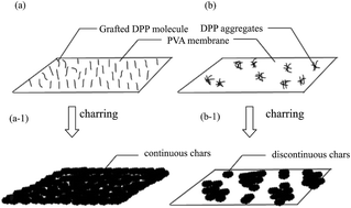 Graphical abstract: Efficient flame retardant polyvinyl alcohol membrane through surface graft method