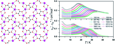 Graphical abstract: Slow magnetic relaxation in a novel carboxylate/oxalate/hydroxyl bridged dysprosium layer