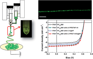 Graphical abstract: Electrospun nanofibers with dual plasmonic-enhanced luminescent solar concentrator effects for high-performance organic photovoltaic cells