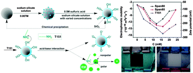 Graphical abstract: Studies on the charging behaviors of copper chromite black in nonpolar media with nonionic surfactants for electrophoretic displays