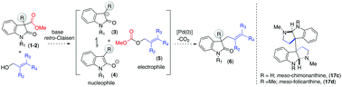 Graphical abstract: Development of catalytic deacylative alkylations (DaA) of 3-acyl-2-oxindoles: total synthesis of meso-chimonanthine and related alkaloids