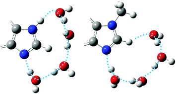 Graphical abstract: Water bridges anchored by a C–H⋯O hydrogen bond: the role of weak interactions in molecular solvation