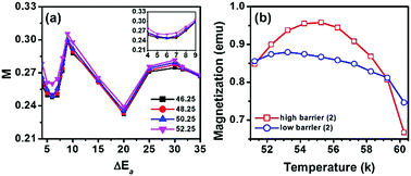 Graphical abstract: Monte Carlo simulation of magnetic domain structure and magnetic properties near the morphotropic phase boundary