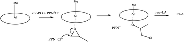 Graphical abstract: A new route for the preparation of enriched iso-polylactide from rac-lactide via a Lewis acid catalyzed ring-opening of an epoxide