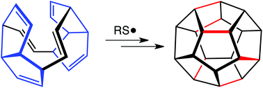 Graphical abstract: Viability of dodecahedrane-forming radical polycyclizations