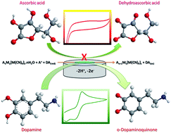 Graphical abstract: A copper hexacyanocobaltate nanocubes based dopamine sensor in the presence of ascorbic acid