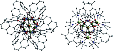Graphical abstract: Solvothermal synthesis of discrete cages and extended networks comprising {Cr(iii)3O(O2CR)3(oxime)3}2− (R = H, CH3, C(CH3)3, C14H9) building blocks