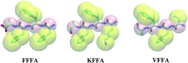 Graphical abstract: The self-assembly mechanism of tetra-peptides from the motif of β-amyloid peptides: a combined coarse-grained and all-atom molecular dynamics simulation