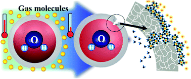 Graphical abstract: Hydrate formation in water-laden microcapsules for temperature-sensitive release of encapsulants