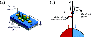 Graphical abstract: Gate voltage-dependent magnetoresistance of Zn0.8Co0.2O:H