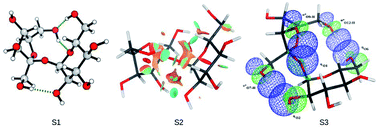 Graphical abstract: Stereoelectronic effects of the glycosidic linkage on the conformational preference of d-sucrose