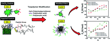 Graphical abstract: Biowaste chicken eggshell powder as a potential cure modifier for epoxy/anhydride systems: competitiveness with terpolymer-modified calcium carbonate at low loading levels