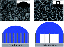 Graphical abstract: Wettability of vertically-oriented graphenes with different intersheet distances