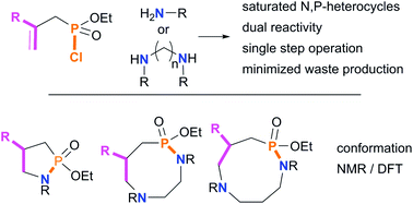 Graphical abstract: Efficient strategy toward saturated N,P-heterocycles. Synthesis of l,2-azaphospholidines and extension to the preparation of azaphosphacane and azaphosphanane higher homologues