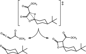 Graphical abstract: Cryptic post-transition state bifurcations that reduce the efficiency of lactone-forming Rh-carbenoid C–H insertions