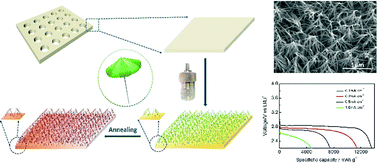Graphical abstract: 3D free-standing hierarchical CuCo2O4 nanowire cathodes for rechargeable lithium–oxygen batteries