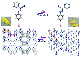 Graphical abstract: Reversible regulating of crystal structures based on isomerization of phenylhydrazones