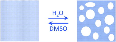 Graphical abstract: Stimuli-responsively porating gels by condensation