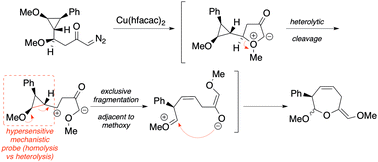 Graphical abstract: Evidence for heterolytic cleavage of a cyclic oxonium ylide: implications for the mechanism of the Stevens [1,2]-shift