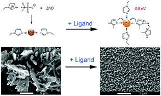Graphical abstract: Tuning the electronic environment of zinc ions with a ligand for dendrite-free zinc deposition in an ionic liquid