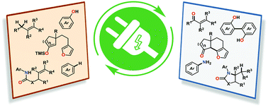 Graphical abstract: Electrochemical strategies for C–H functionalization and C–N bond formation