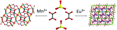 Graphical abstract: Organic–inorganic hybrid three-dimensional metal sulfite-oxalates with honeycomb-like structures