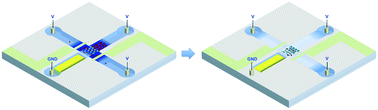 Graphical abstract: Enabling electrical biomolecular detection in high ionic concentrations and enhancement of the detection limit thereof by coupling a nanofluidic crystal with reconfigurable ion concentration polarization