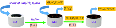 Graphical abstract: Fabrication of 4-aminophenol sensor based on hydrothermally prepared ZnO/Yb2O3 nanosheets