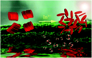 Graphical abstract: Foreign In3+ treatment improving the photoelectrochemical performance of a hematite nanosheet array for water splitting