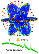 Graphical abstract: Grooved nanoplate assembly for rapid detection of surface enhanced Raman scattering