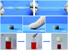 Graphical abstract: Highly cost-effective and high-strength hydrogels as dye adsorbents from natural polymers: chitosan and cellulose