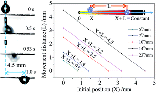 Graphical abstract: Controlled transportation of droplets and higher fog collection efficiency on a multi-scale and multi-gradient copper wire