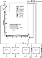 Graphical abstract: Mass transfer investigation in a horizontal–vertical pulsed packed extraction column