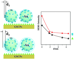 Graphical abstract: Insights into the heterogeneous distribution of SERS effect in plasmonic hot spots between Au@SiO2 monolayer film and gold single crystal plates