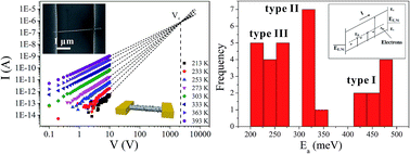 Graphical abstract: Defect-concentration dependence of electrical transport mechanisms in CuO nanowires