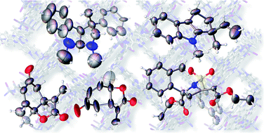 Graphical abstract: Determination of the absolute configuration of compounds bearing chiral quaternary carbon centers using the crystalline sponge method