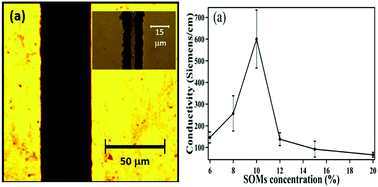 Graphical abstract: In situ self-assembly and photopolymerization for hetero-phase synthesis and patterning of conducting materials using soft oxometalates in thermo-optical tweezers