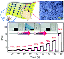Graphical abstract: Wearable and visual pressure sensors based on Zn2GeO4@polypyrrole nanowire aerogels