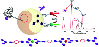 Graphical abstract: Luminescence modulation via cation–π interaction in a lanthanide assembly: implications for potassium detection